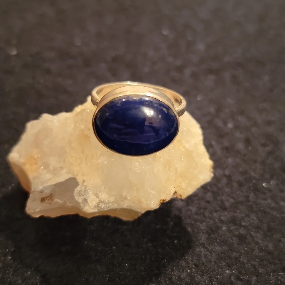 Lapis Sterling Silver Ring